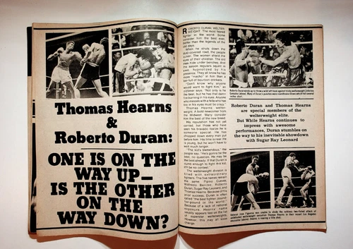 1980 February International Boxing Magazine Holmes Shavers Hearns Duran Tate - 画像6/8