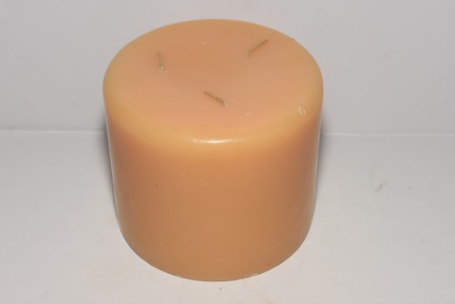 Partylite 3-wick candle...5 x 6 NEW Peach? - Picture 5 of 6