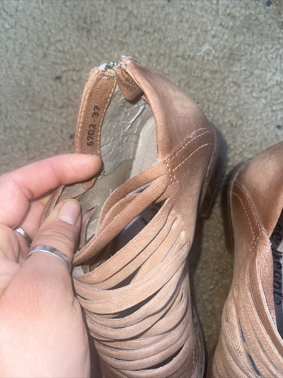 Free People Lost Valley Ankle Boots Sz 37 (6.5) Leather Bootie | eBay