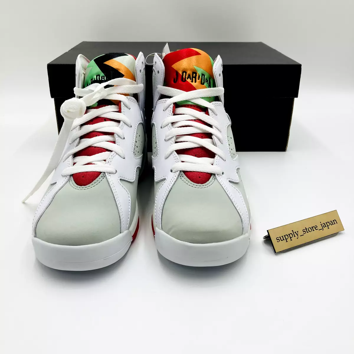 Nike Air Jordan 7 Retro GS Hare White/True Red 304774-125 Size 6.5 Nike Air Jordan 7 Retro GS Hare White/True Red 304774-125 Size 6.5