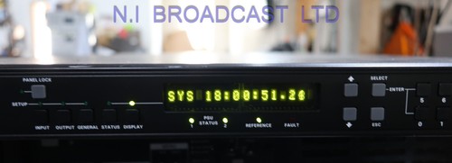 Evertz msc5600 HDSDI y GPS spgs con reloj de palabras, prueba HD, AES, analógico etc. ( - Imagen 2 de 20