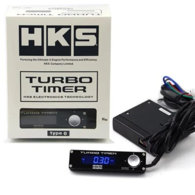AFTERMARKET HKS TURBO TIMER TYPE 0 For Subaru Impreza Nissan Evo JDM Import Modified Red