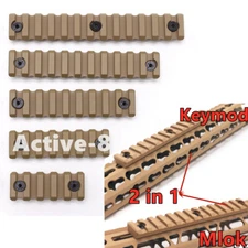 ACTIVE-8 5/7/9/11/13Slot Universal Picatinny Rail Section Segment Fit Both Mount