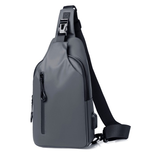 Men's Waterproof Sling Chest Bag Shoulder Bag Crossbody Backpack Daypack Travel - Picture 17 of 47