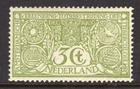 Netherlands Scott #B  2 VF Unused 1906 3+3 Cent Society Tuberculosis Prevention
