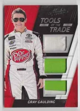 2017 Absolute Tools Of The Trade Triple Gray Gaulding Firesuit Metal Patch