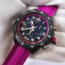 Breitling Endurance Pro 38mm Purple Rubber Unisex Watch X83310F61B1S1