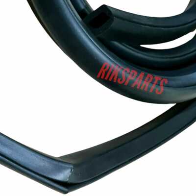 Pair Toyota Land Cruiser FJ40 FJ45 BJ40 Weatherstrip Front Door Rubber Seal - Foto 7