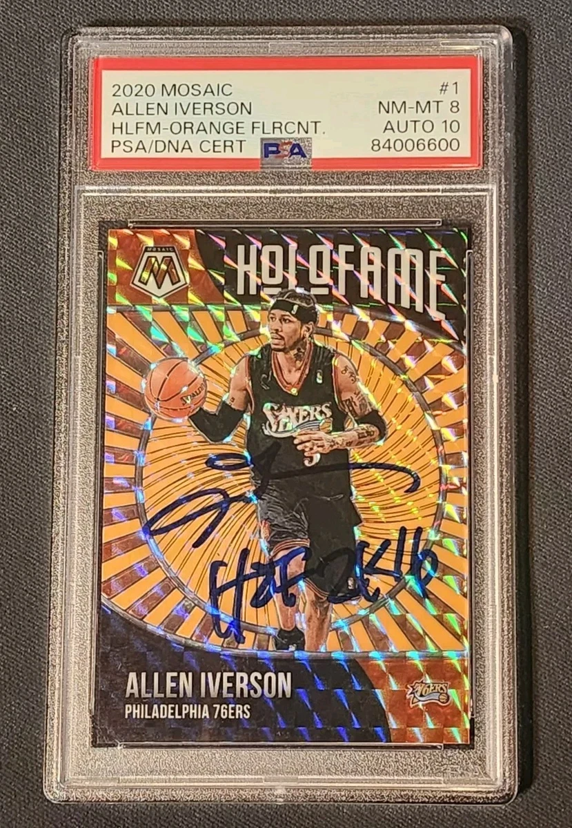 Professional Sports Authenticator (PSA) Allen Iverson NBA Original