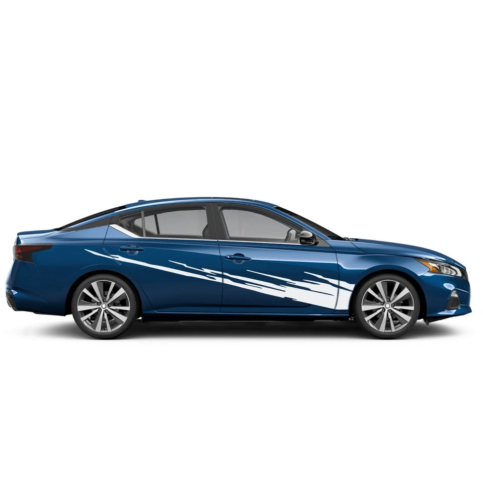 Calcomanía diagonal de pegatinas gráficas salpicaduras de barro compatible con Nissan Altima Foto 3 de 3