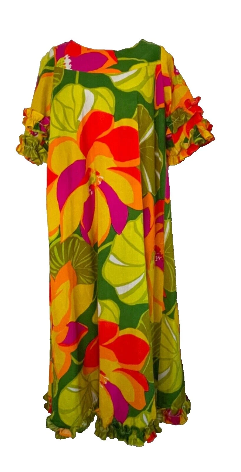 Vestidos Vintage Hawaiian Varios Colores para Mujer