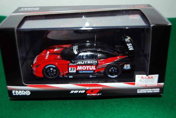 人気ブランドの 日産オリジナル motul 1/43 #23 autechGTR ミニカー