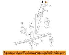 TOYOTA OEM 05-23 Tacoma Suspension Components-Shock Upper Bushing 90540A0003