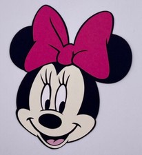 Disney Minnie Mouse - Paper Piecing Scrapbook Embellishment Die Cuts
