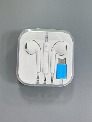 Original OEM USB-C Type C Wired Headphones Earbuds for iPhone 16 15 Pro Max Plus
