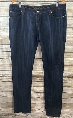 Wet Seal Women's Jeans Size 13 Darkwash Straight leg 34 x 34 j305