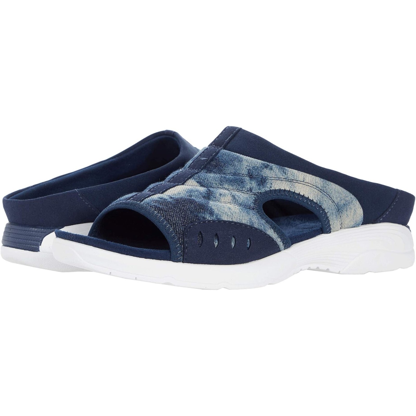 Easy Spirit Women's Traciee 7 Flat Sandals Blue Size 8.5M NIB eBay