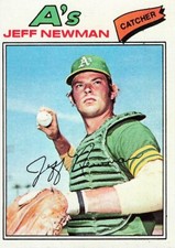 Jeff Newman 1977 TOPPS Baseball Card #204