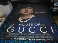 LADY GAGA - HOUSE OF GUCCI - ORIGINAL SS HUGE PROMO POSTER - 48" X 72"