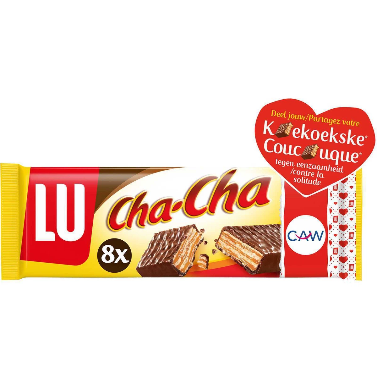 Lu Cookies | Cha-Cha Chocolate Cakes 8 Bars | 7,6 Oz /216 Gr