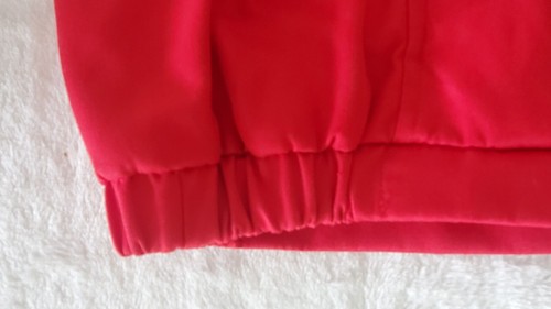 Vintage Monterey Club Golf Men's Windbreaker Med V Neck Red Amsterdam Golf Club - Picture 6 of 14