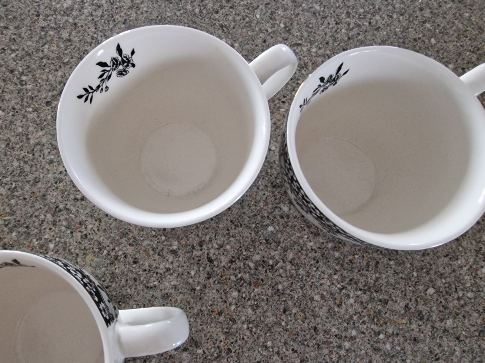 Portobello by Inspire Mug RosesButterfly Footed Large Mugs X3 eBay
