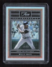 2023 Panini Three & Two #C-WM Willie Mays Contemporaries #'d /50