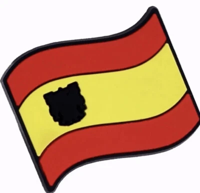 jibbitz croc shoe charms uk Spanish Flag Spain