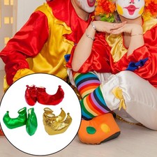 Clown Shoes Covers Men Women Joker Cosplay Festivals Footwear Dress up Props