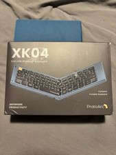 ProtoArc XK04 Foldable Bluetooth Keyboard Portable Blue
