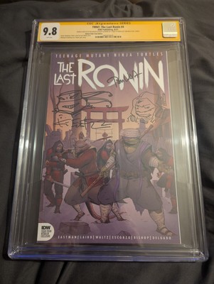 The Last Ronin 4 Ben Bishop Kevin Eastman Remark Cgc Ss 9.8