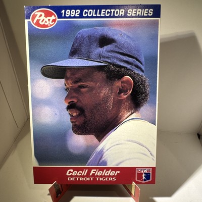 1992 Post Baseball Card #13 Cecil Fielder