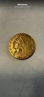 1909 $2.50 Dollar Gold Indian Head Liberty Quarter Eagle Coin UNC $2 1/2