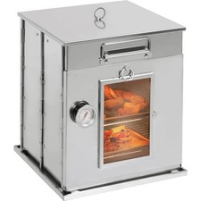 Foldable Camping Oven with 2 Tier Grill, Portable 304 Stainless Steel Camping...