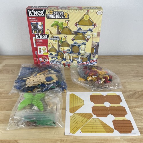 K'nex Desert Building Set Super Mario Bros 2 NEW Open Box Limited Edition 2013 - Picture 2 of 13