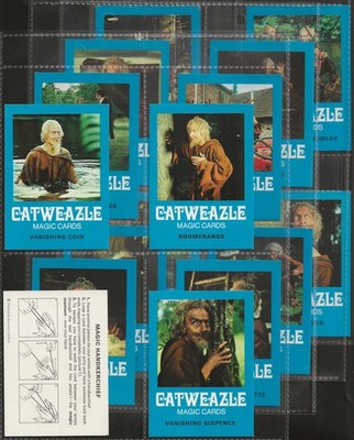 LYONS (EIS & TEE) - FULL SET - CATWEAZLE MAGIC KARTEN (L16 KARTEN) TOP