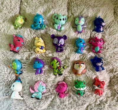   Lot Of 20 Hatchimals Collectible Figures - Rare, Glitter Wings, Sea & Forest