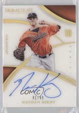 2015 Panini Immaculate Collegiate Rookie Numbers 81/99 Nathan Kirby Auto 0lt3
