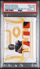 2024 PANINI FLAWLESS ROOKIE SHOWCASE RELICS GOLD CALEB WILLIAMS 15/25 PSA 10
