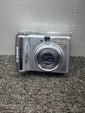 Canon Powershot A560 7.1mp Digital Camera Powers On For Parts Only