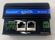 #3 NetStreams SpeakerLinX NS-SL220 Room Controller Amplifier EIM Ethernet Ports