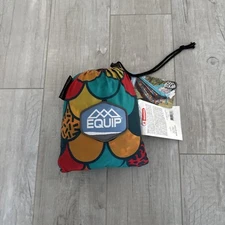 Equip Lightweight One Person Travel Hammock 116" x 59" Multi-Color, 99357