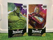 NEW SEALED Marvel Rivals Gamerverse 2 Pack Collector's Puzzles Hulk / Iron Man