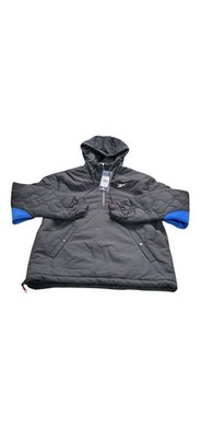 Reebok Thermowarm+ Graphene Hooded Half Zip Jacket Black (2543v)