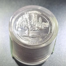 2016 Voyageurs Roll 12 Uncirculated ATB Quarters Danbury Mint NP#317