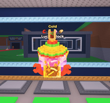 Roblox Steal a brainrot 4 Trait Gold Taco Block - In-Game Delivery