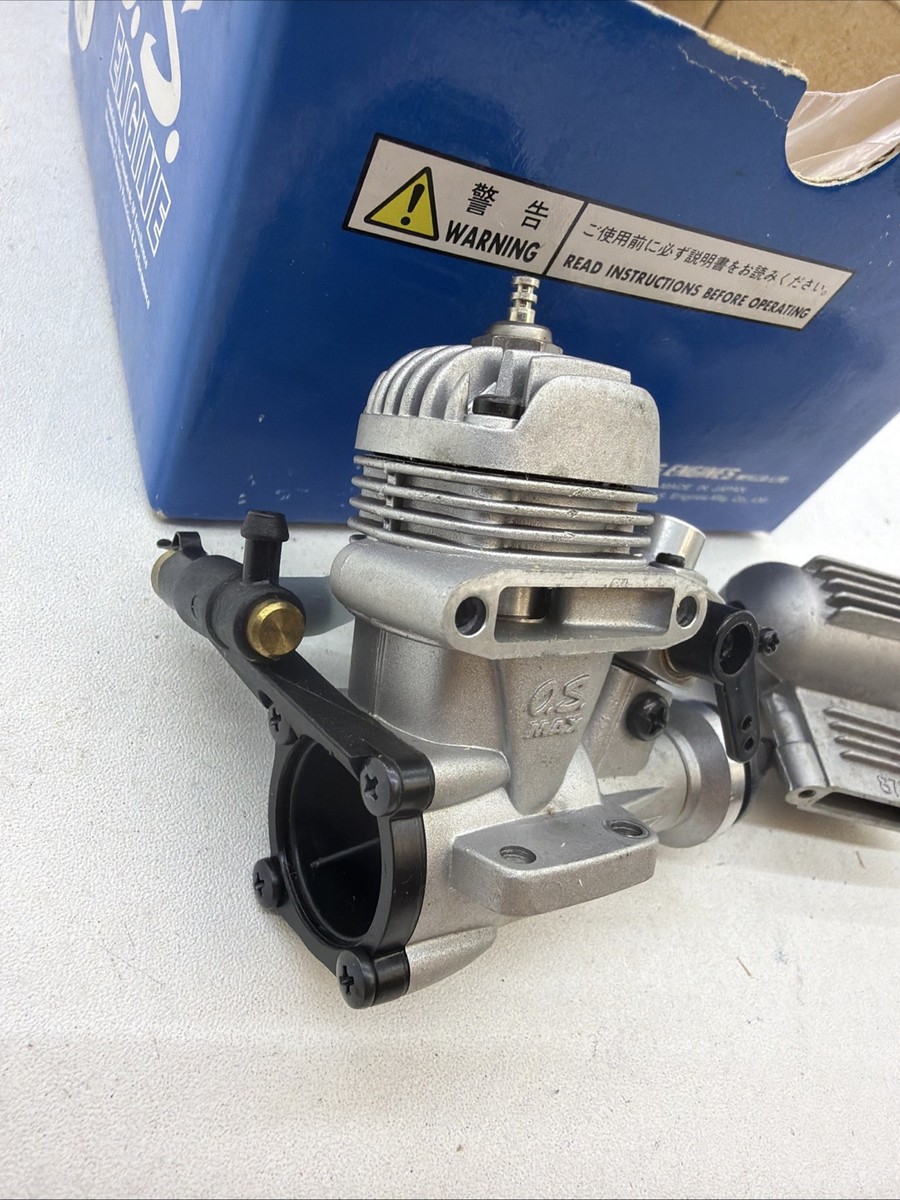 OS Max 15 LA RC Engine With Muffler In Box Silver M8 | eBay