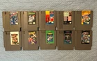 NES Games Lot of 10 - Nintendo Entertainment System  - Tested and Working
