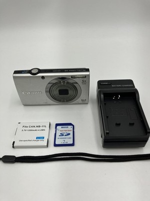 Canon Power Shot A2300 HD シルバー デジカメ Canon PowerShot A2300 HD 16MP Digital Camera Silver 5x Optical
