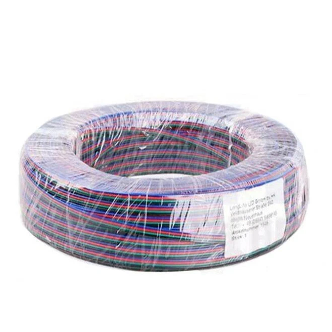 5Pin 5-100M 5050 3528 5630 LED RGBW/RGBWW Strip Extension Connector Cable Wire - Image 4 of 4